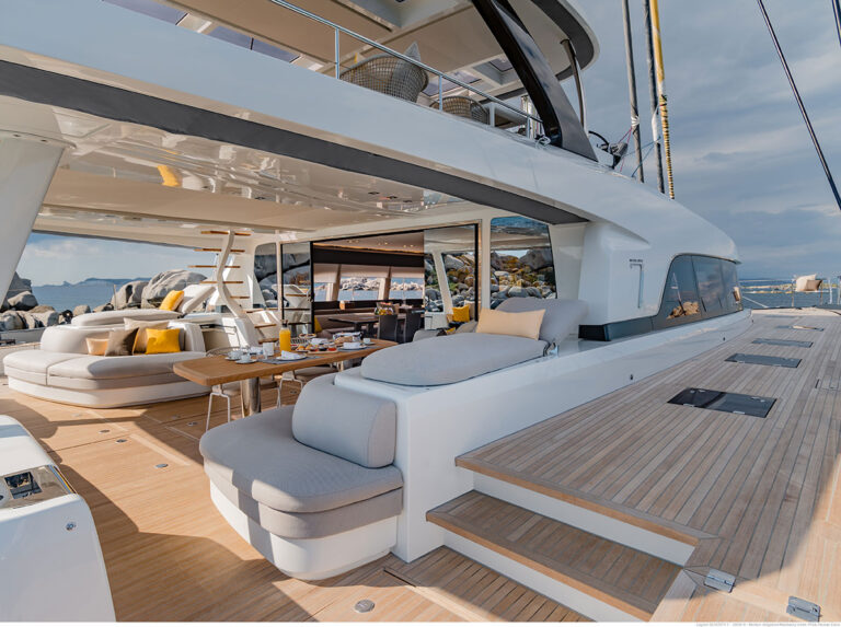 Spacious Deck Areas