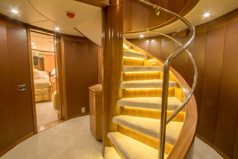 Stairs Lit Up