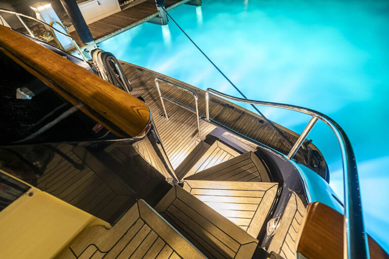 Stairs To Swim Platform