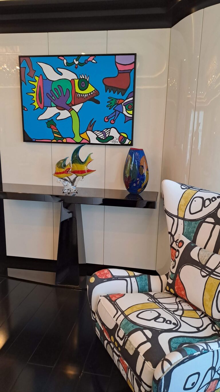 Striking Artwork Throughout