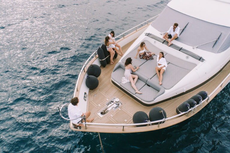 Sunbathing On The Bow