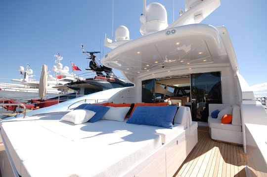Sunpads On Aft Deck