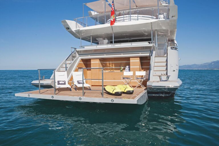Transom Swim Platform