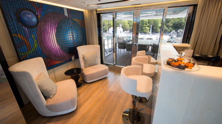 Upper Deck Bar Area