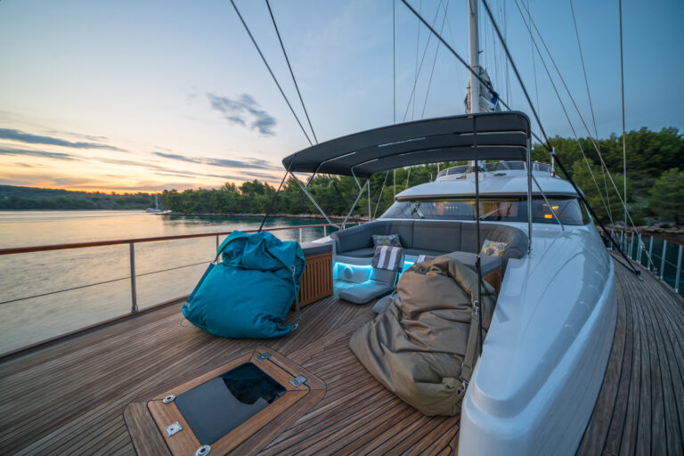 Yacht Seating Area
