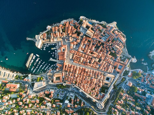 The City of Dubrovnik (Croatia)