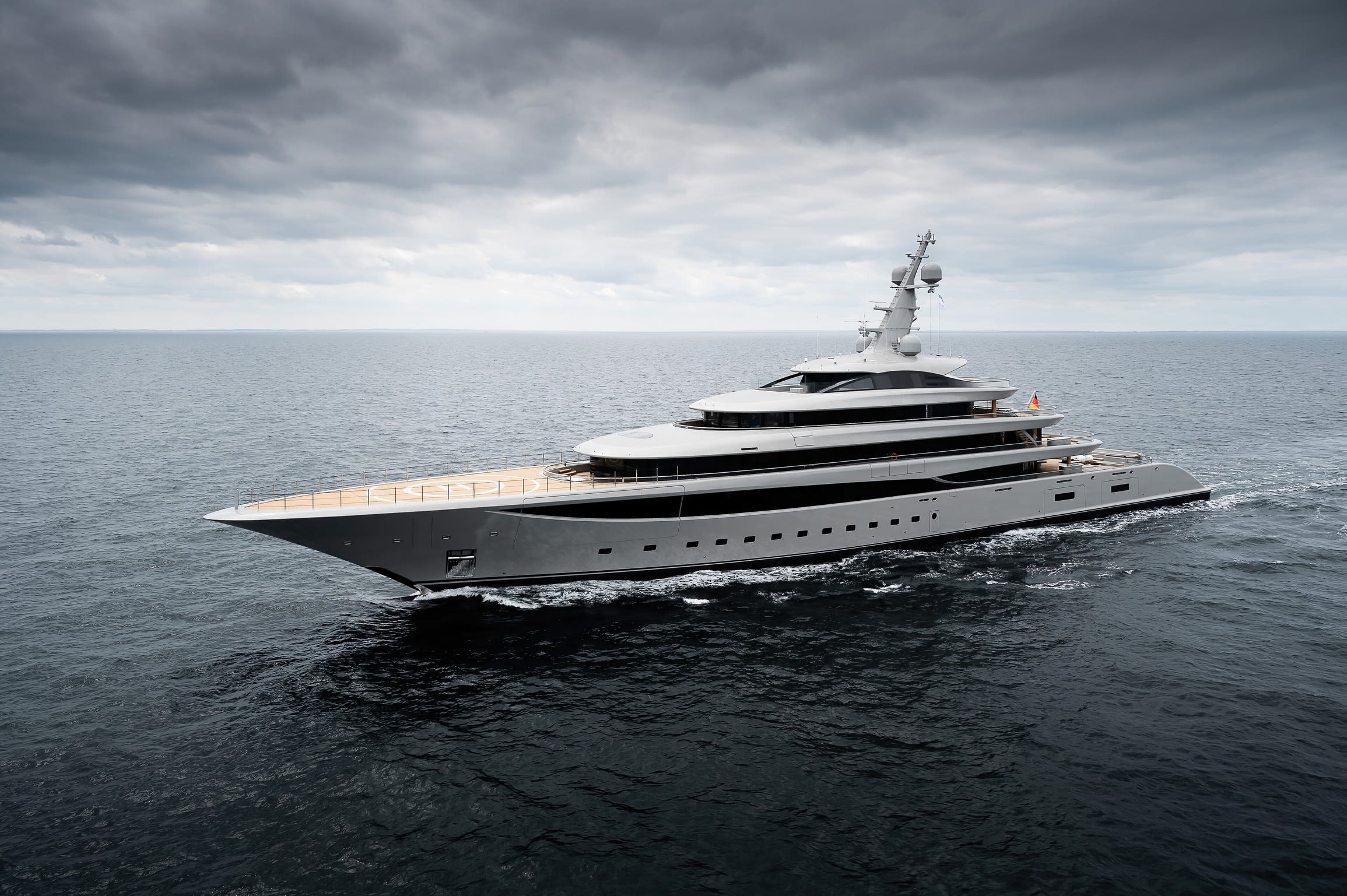 Lurssen motor yacht NIXIE | image from Lurssen