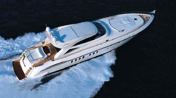 Motor yacht AMIR III - From Above