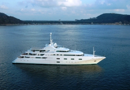 Princess Mariana Aerial Profile Shot