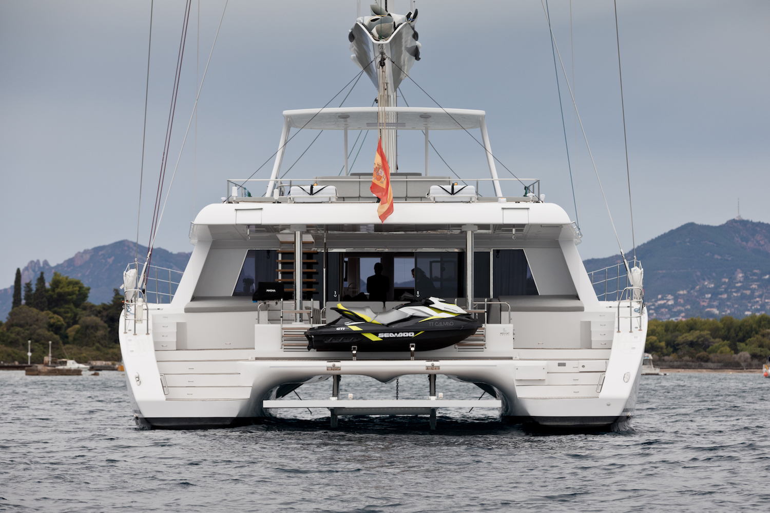aft view