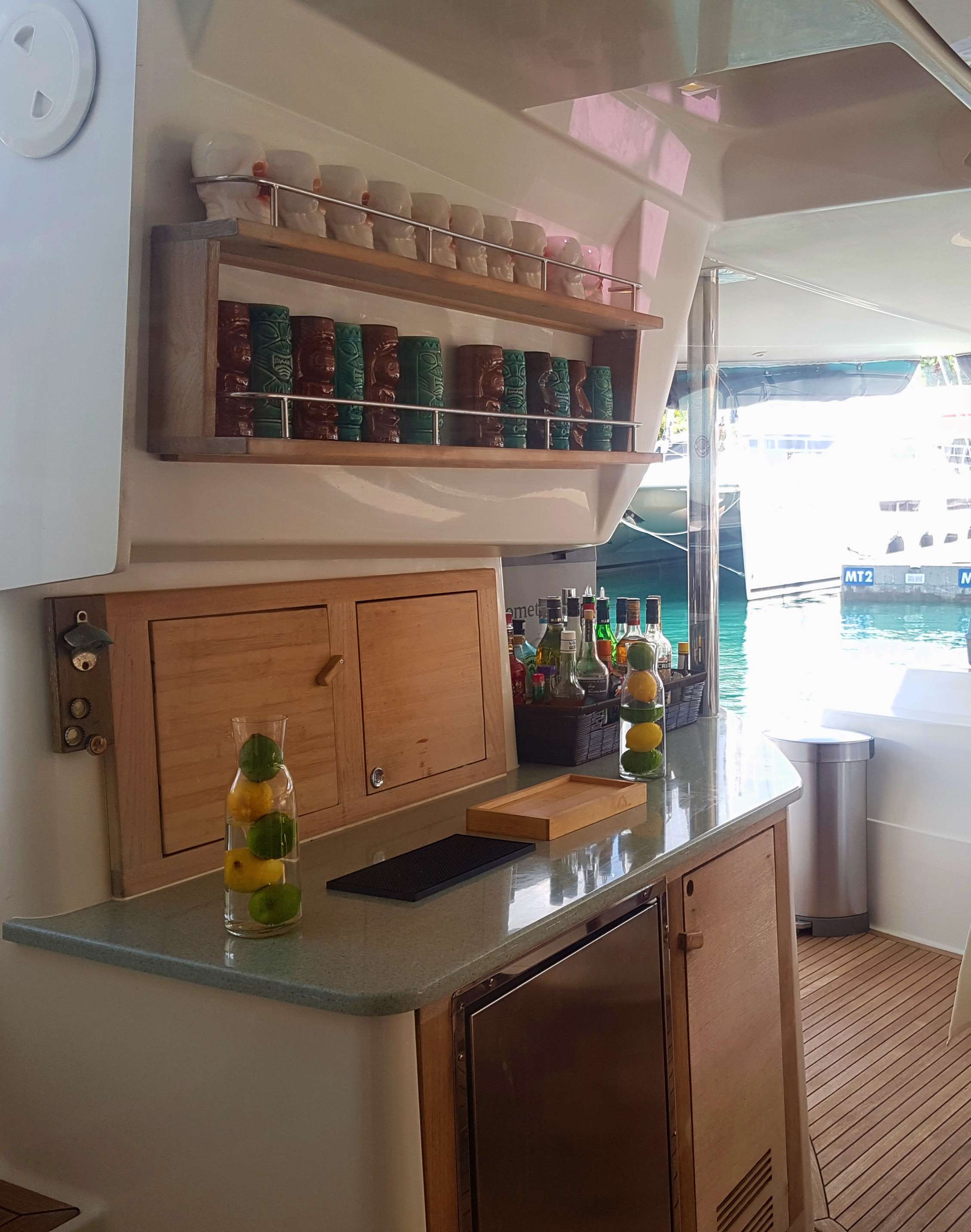202 Sailing Catamaran ODYSSEA Aft Wet Bar.jpg