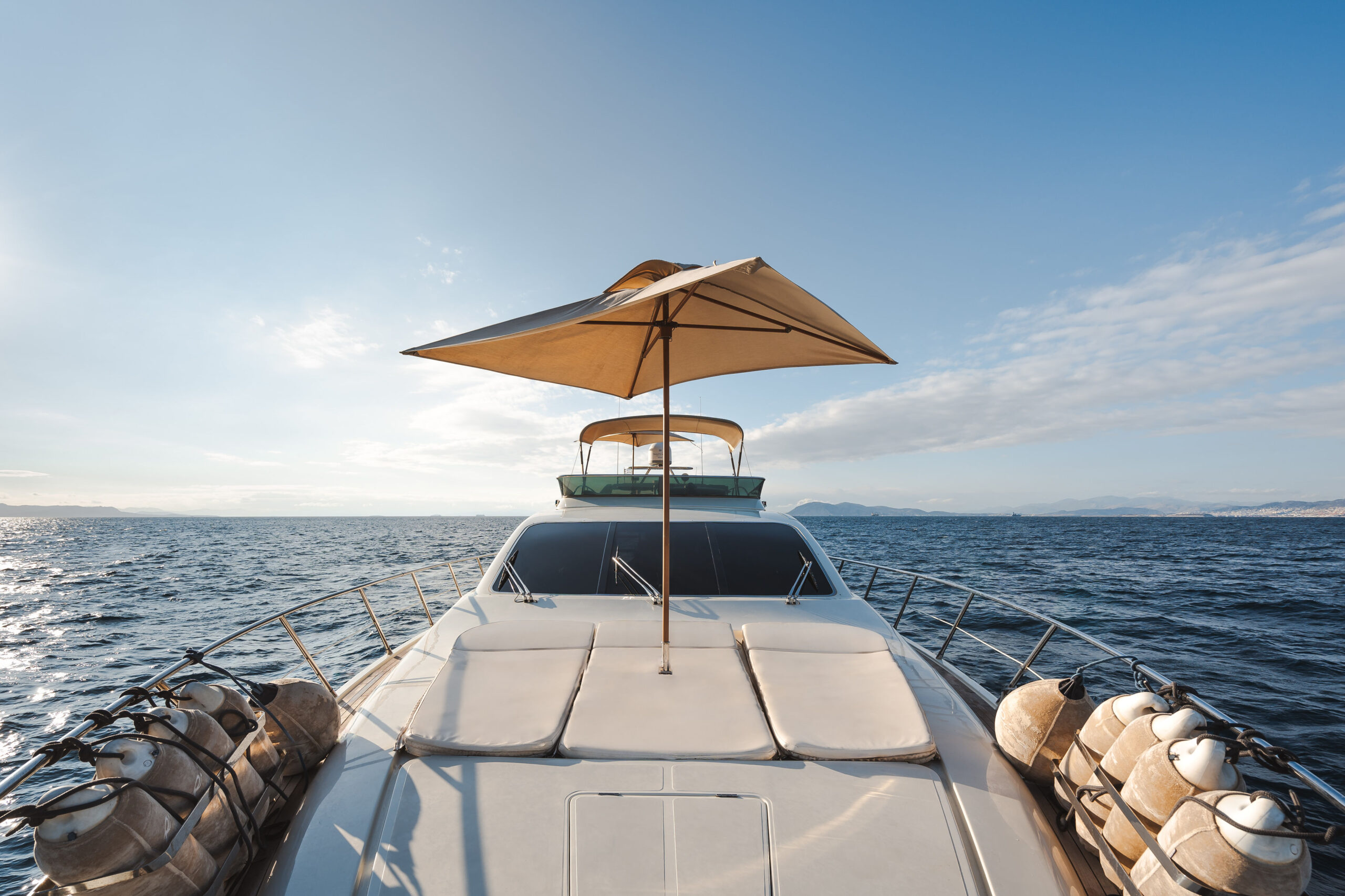 205 Foredeck with sun pads and umbrella.jpg