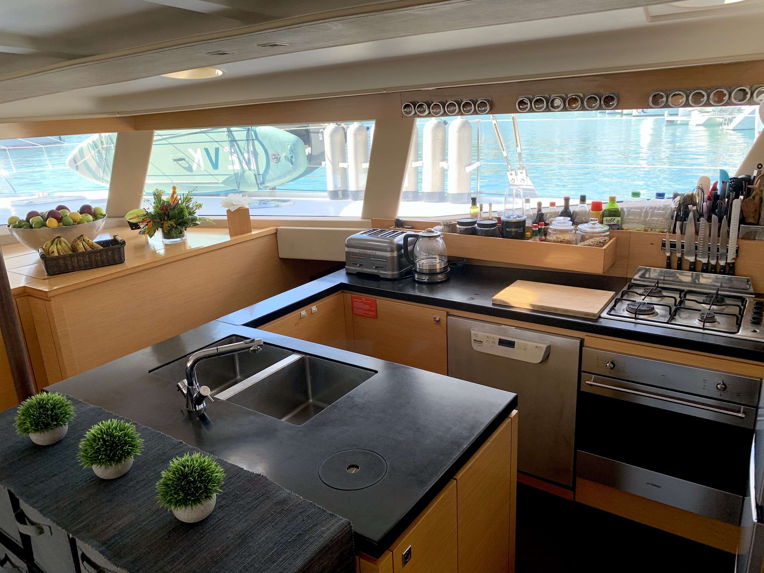 302 Sailing Catamaran ODYSSEA Galley.jpg