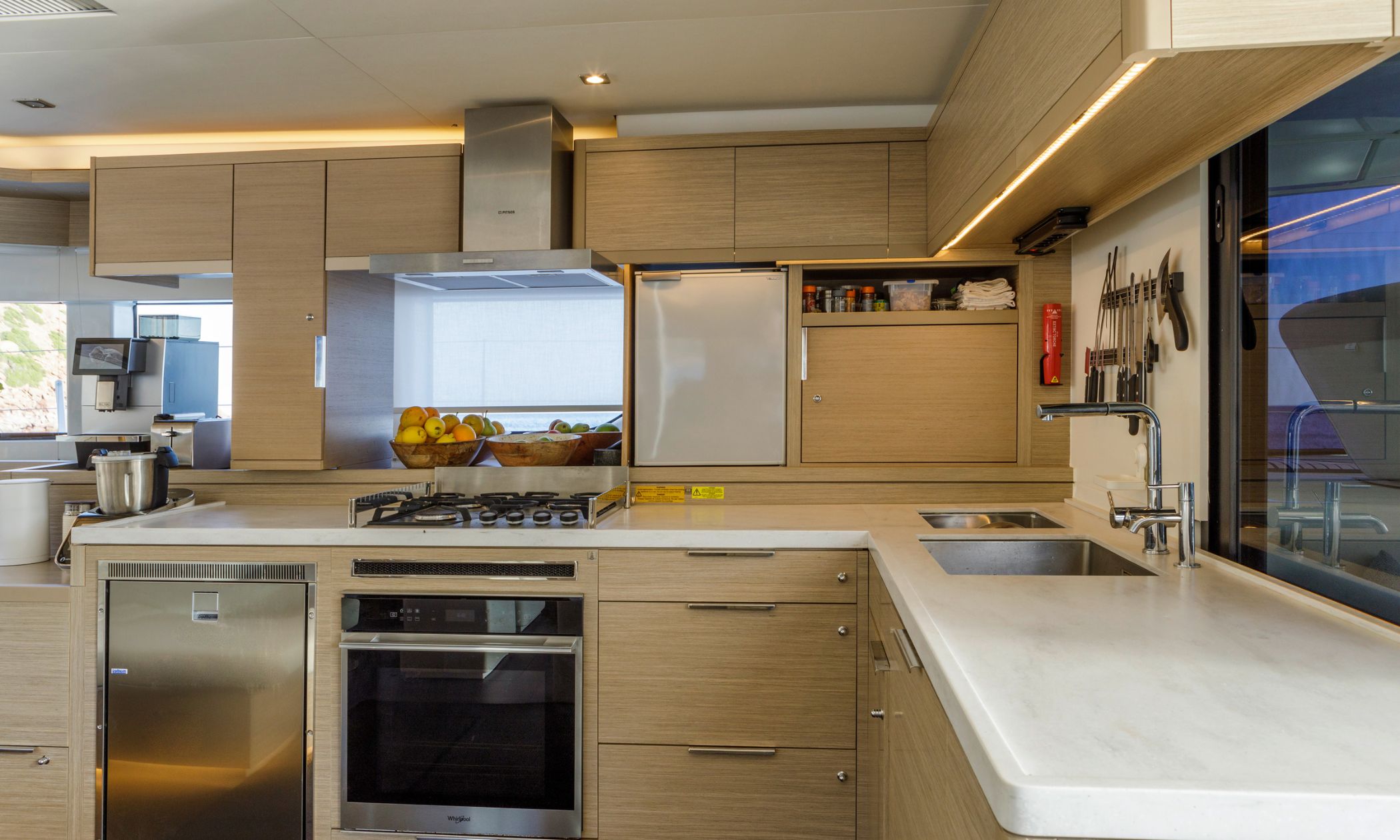 303 Main salon integrated galley.jpg