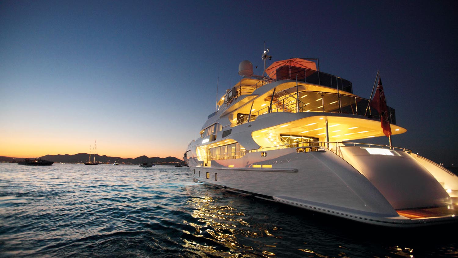 Benetti Classic Supreme superyacht 132 at night.jpg