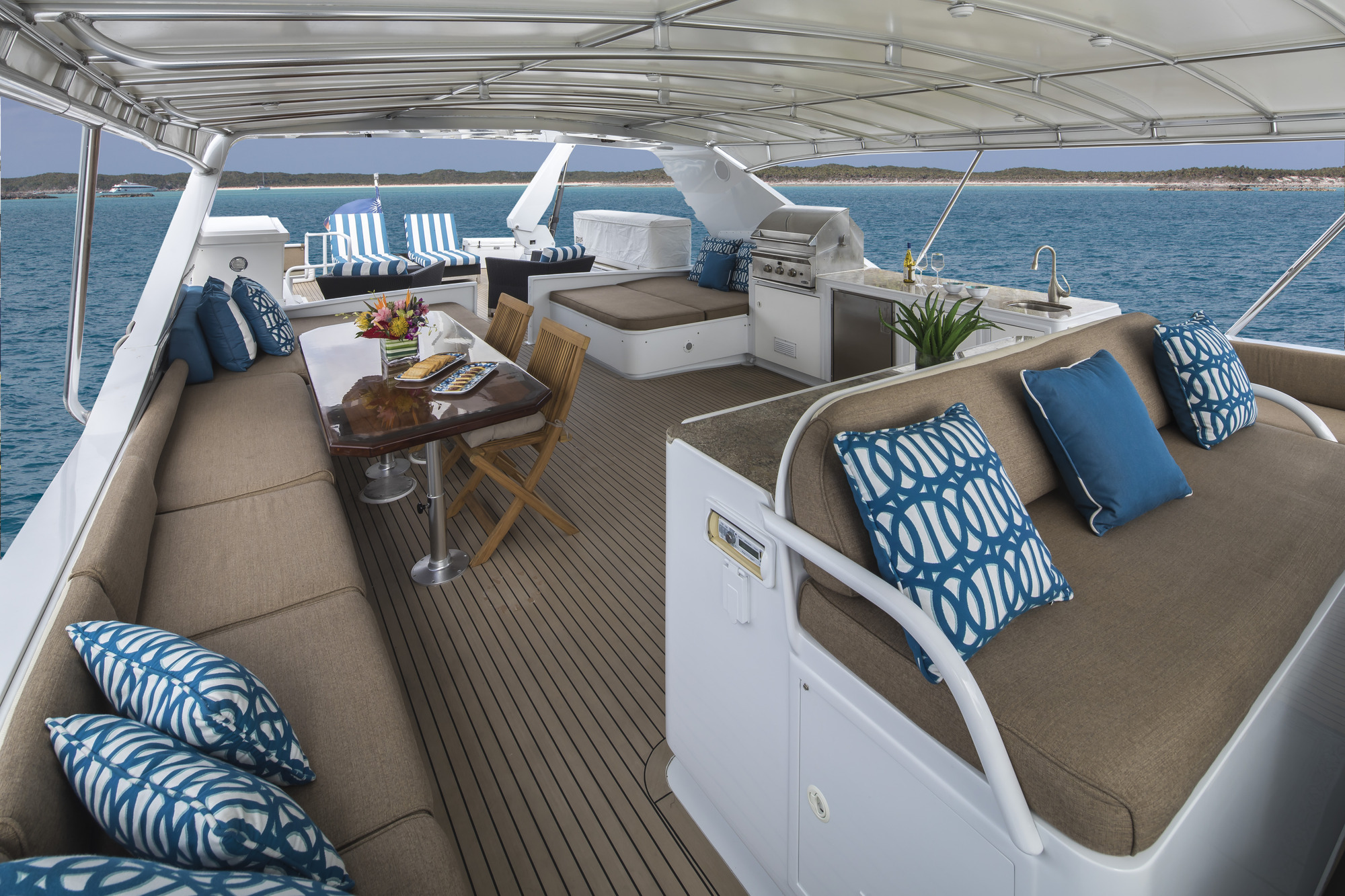 Broward Marine Yacht BREAKAWAY - Sundeck looking aft.jpg