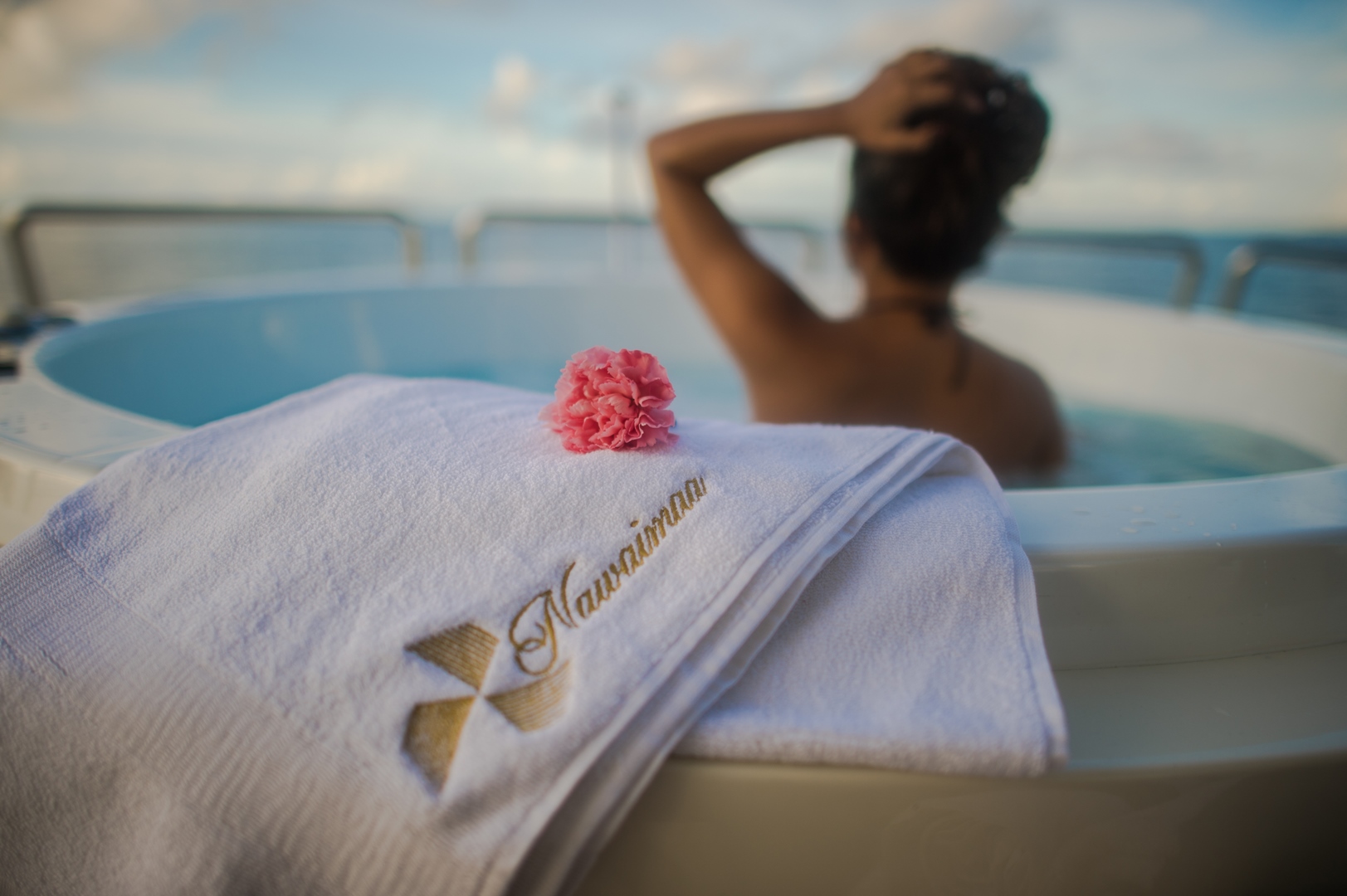 Jacuzzi luxury on the top deck.jpg