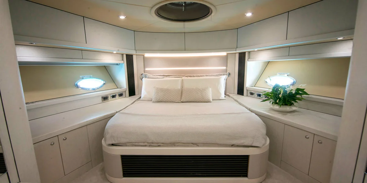 LIGHT-BLUE-Luxury-Charter-Yacht-Sunseeker-Predator-82-Double-Cabin-Bed-View.png