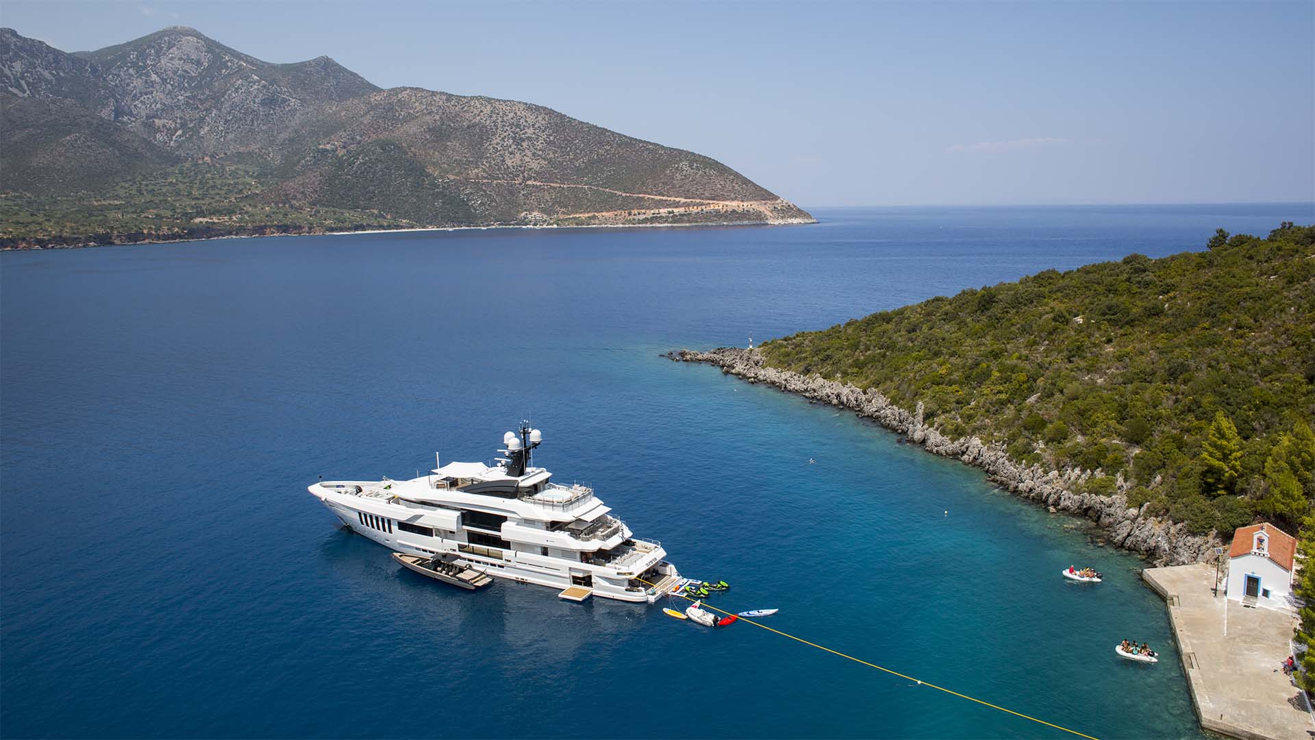 Motor Yacht OURANOS moored aft to by Admiral Yachts 2.jpg