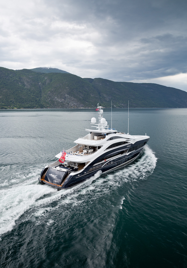 Motor yacht Ann G. areal view Photo courtesy Jeff Brown .jpg