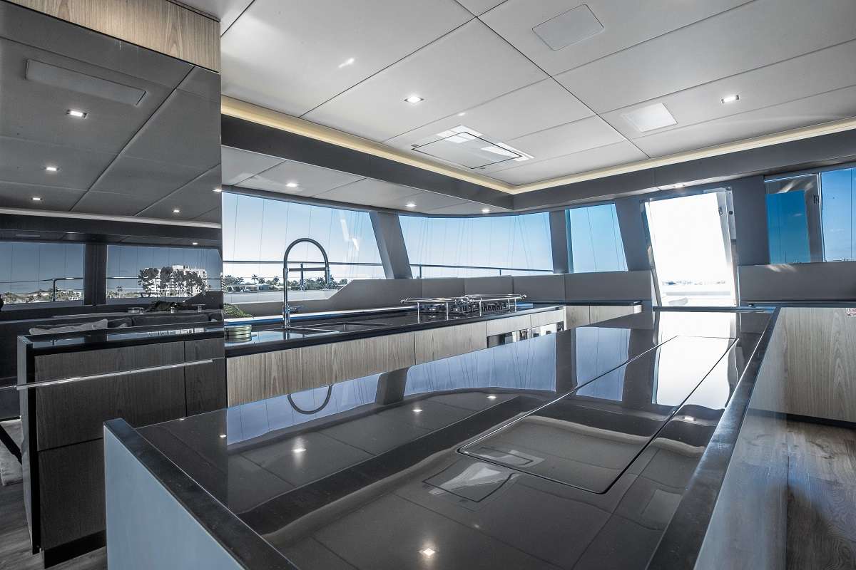 Sailing Catamaran AMAYA Galley.jpg