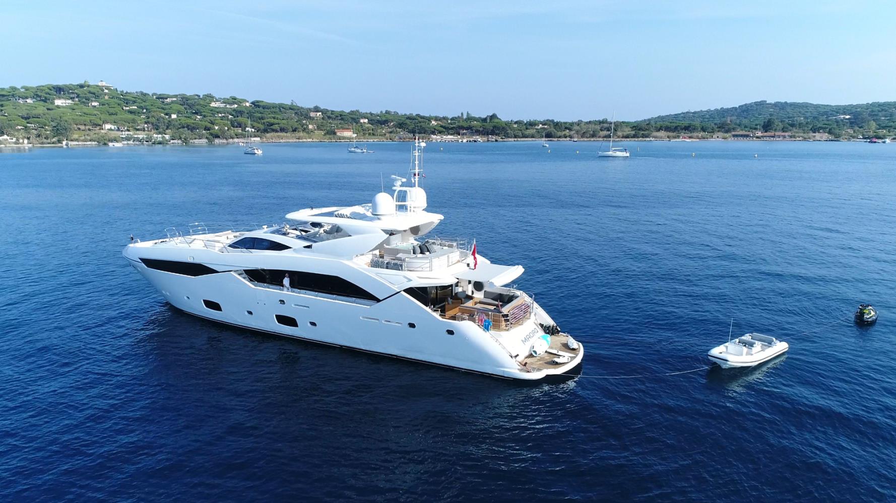 Sunseeker motor yacht MAORO - Aerial view.jpg