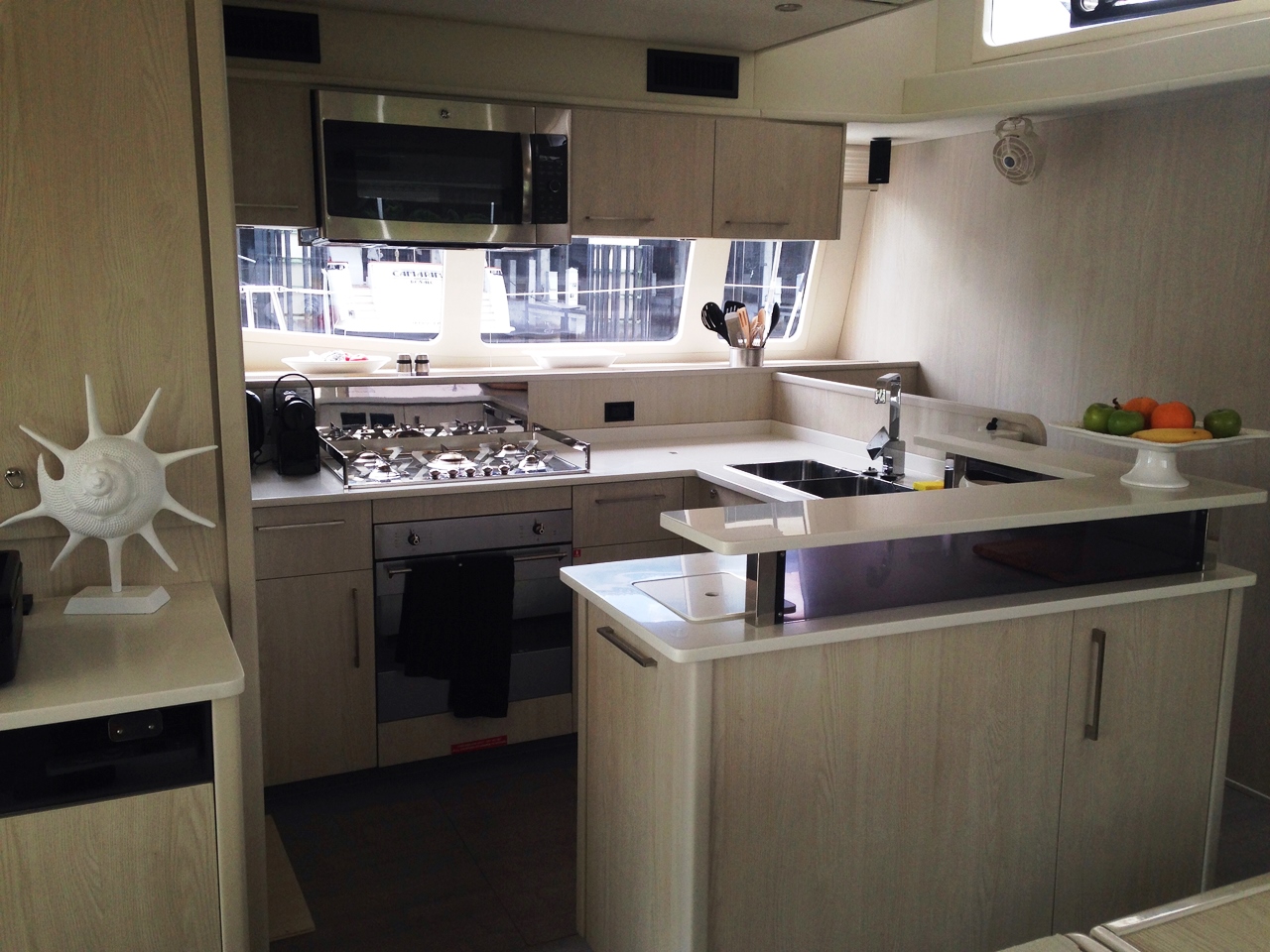 Catamaran SOMETHING WONDERFUL - Galley.jpg
