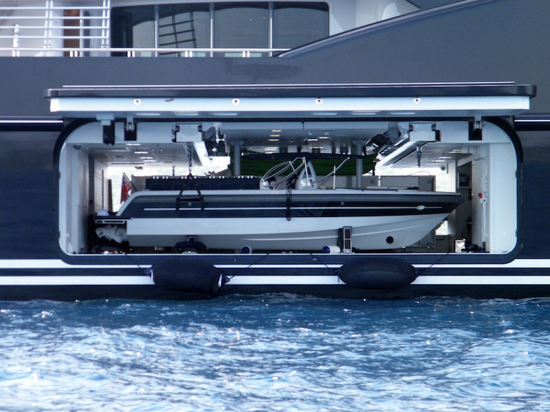 Fincantieri SERENE superyacht - tender launch.JPG