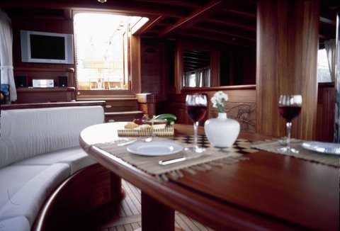 Gulet Eylul Deniz II (aka ED II) -  Interior Dining.jpg