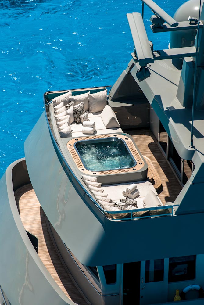 Luxury yacht Plan B - Jacuzzi deck. Photo credit yachtplanb.com.jpg