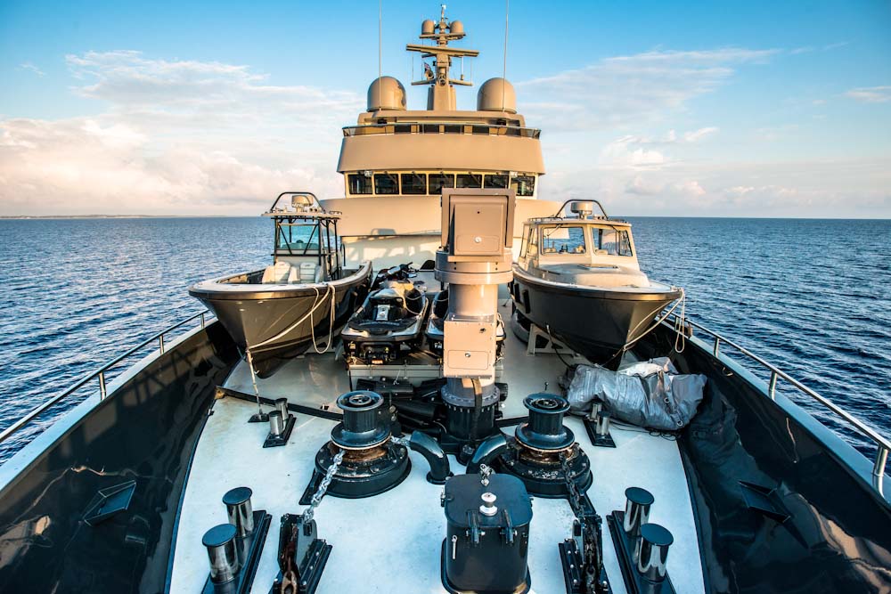 Luxury yacht Plan B - tenders. Photo credit yachtplanb.com.jpg