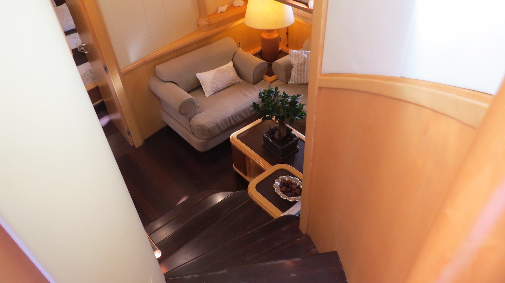 MY SANTA LUCIA FAST - Steps to lower deck.jpg