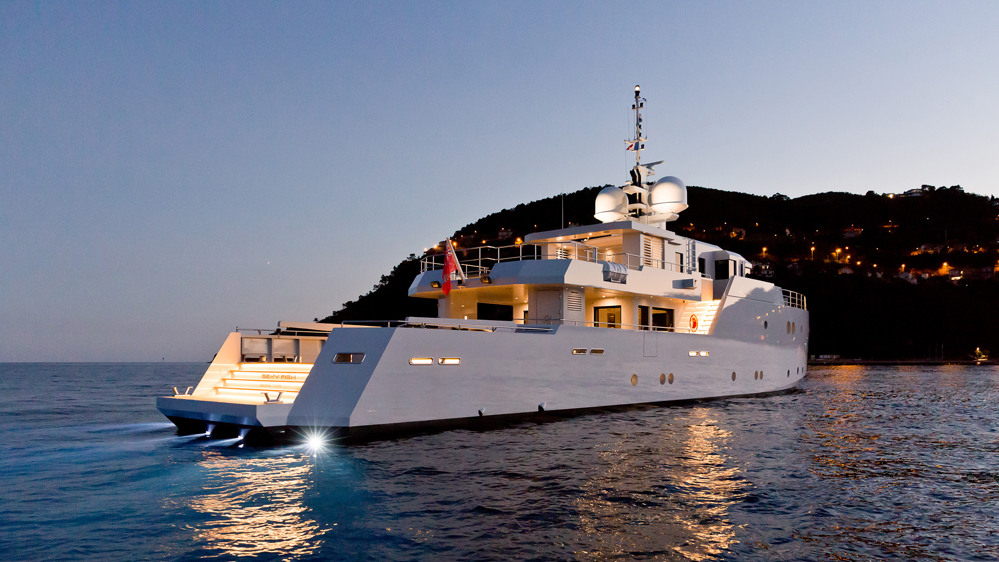 Motor Yacht Sexy Fish - Tansu Yachts - dawn shot.jpg