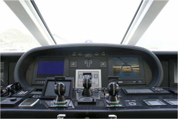 Motor yacht FRIDAY - Helm.jpg
