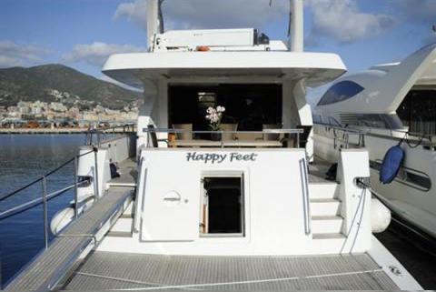 Motor yacht HAPPY FEET -  Stern.jpg