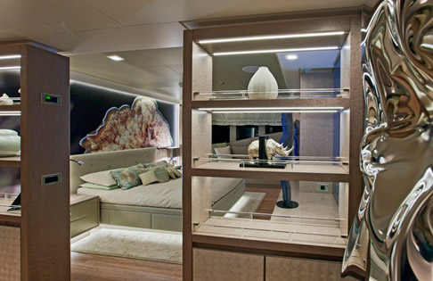 Motor yacht LIBERTY -  Master Cabin View 2.jpg