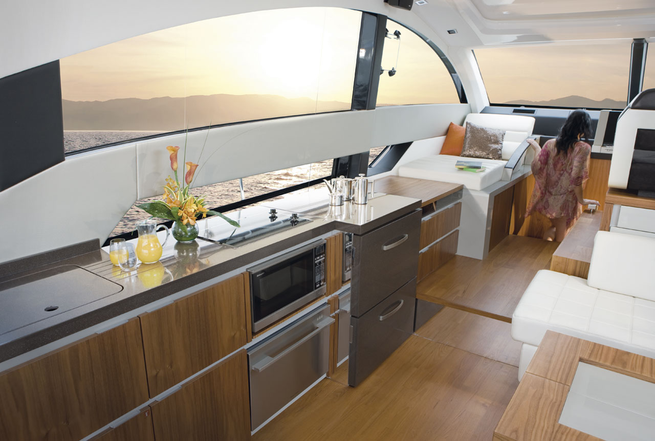 Motor yacht SERENITY - Galley.jpg