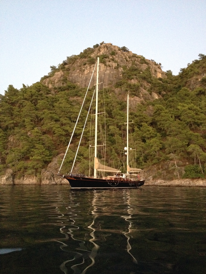 Sail yacht ILIOS -  Relaxing at anchor.jpg