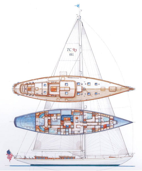 Sailing yacht KEALOHA -  Layout.jpg