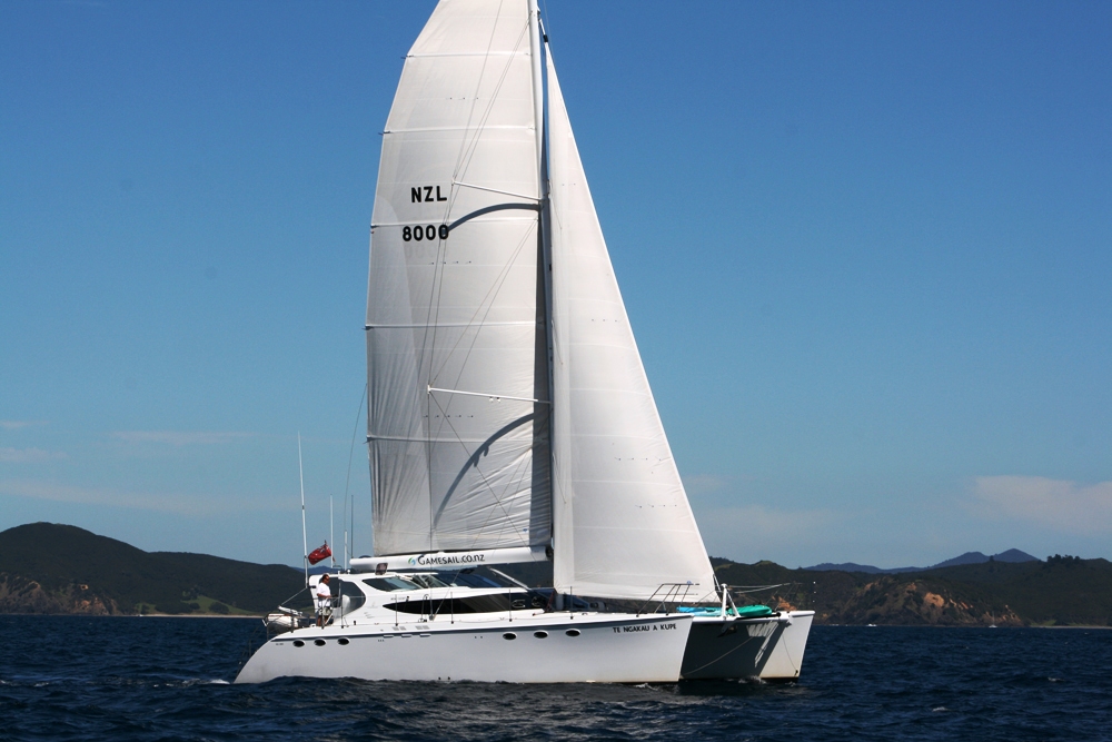 under sail