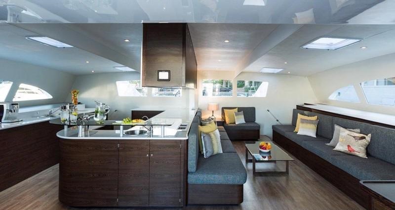 TRANQUILITY - Galley and salon open plan.jpg