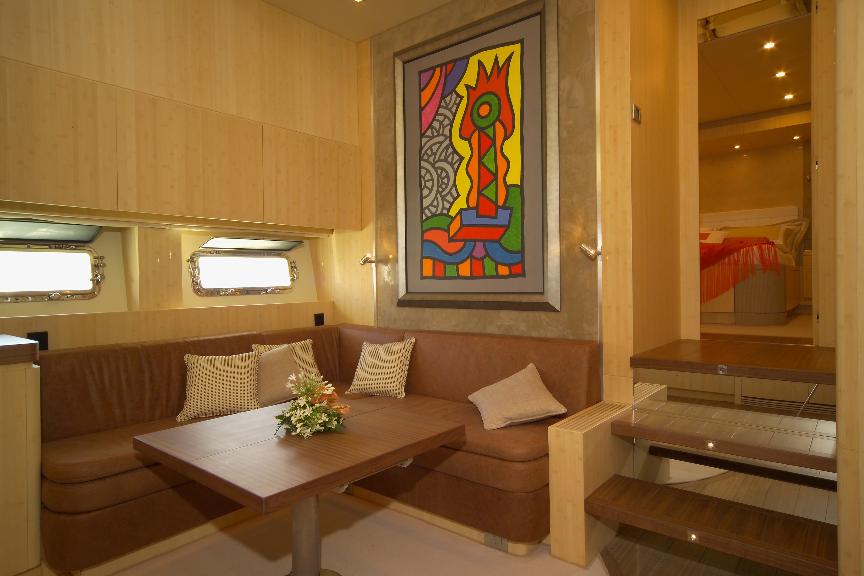 Yacht GEORGE P -  Lower Deck Seating.jpg