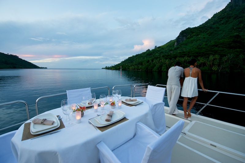 Yacht MISS KULANI -  Al Fresco Dining on the Sundeck.jpg