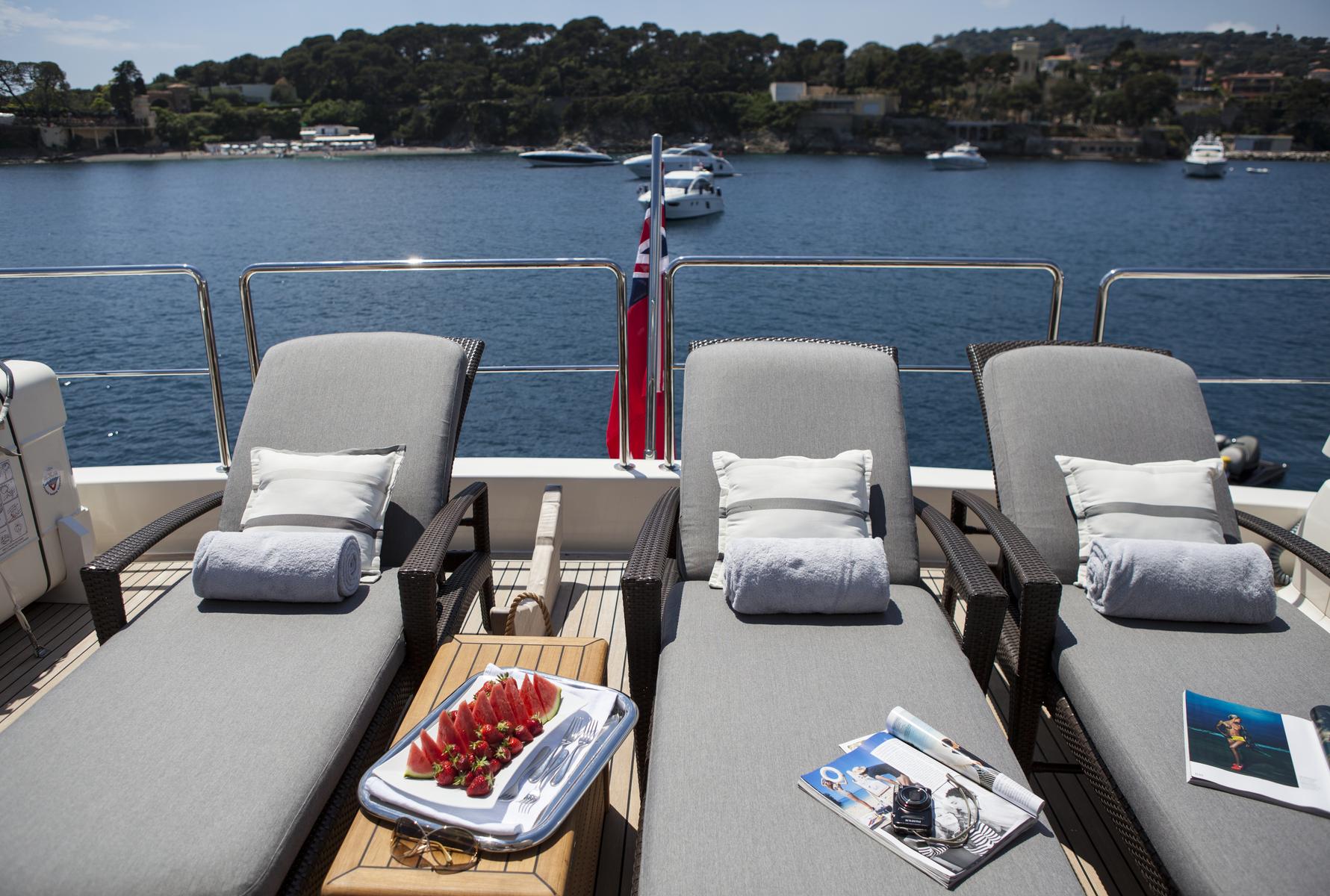 Yacht PERPETUAL -  Sunbeds on Sundeck.jpg