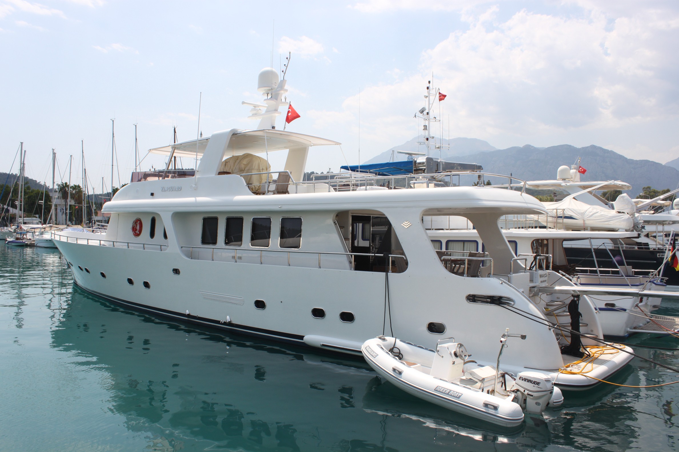 Yacht VANGUARD -  In Port.JPG