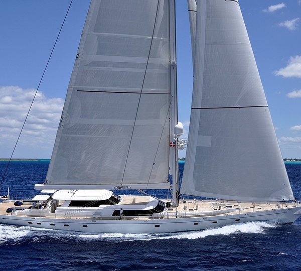 Take a glimpse at Majestic 43m Sailing Superyacht SEA EAGLE by Royal Huisman
