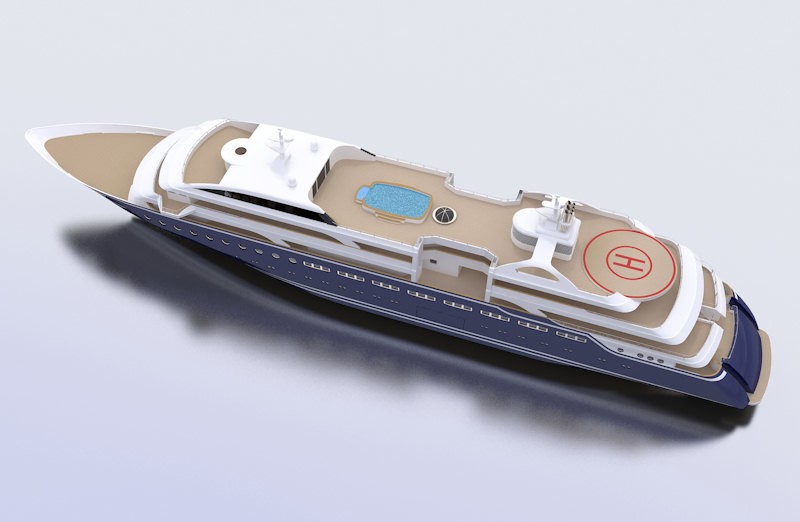 The 106m Yacht POSEIDONOS