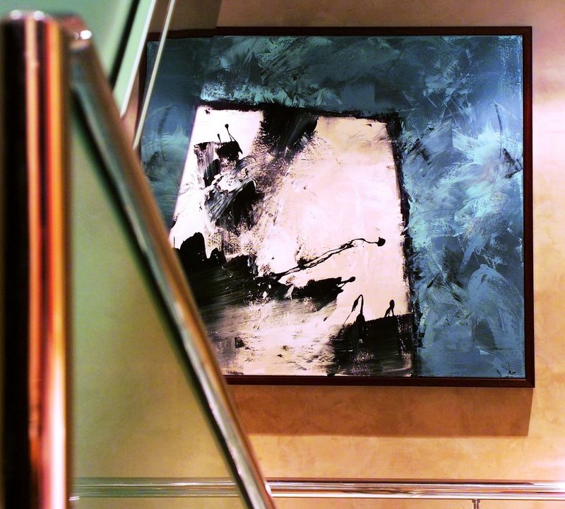 Close Up: Yacht TURAMA's Stairway Captured