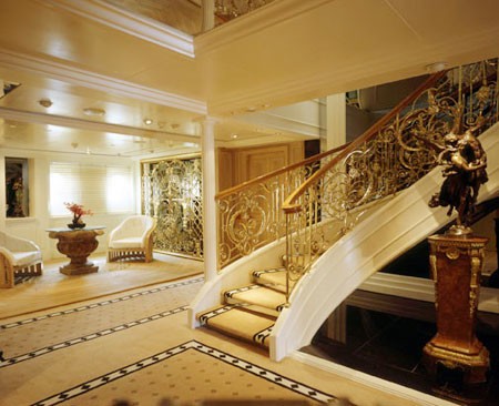 Foyer Aboard Yacht SAVARONA