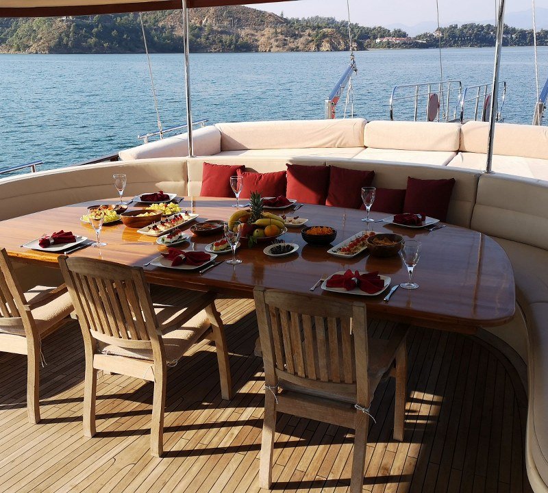 Aft deck